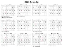 Download free printable excel calendar templates for 2021 in xls or xlsx format. 2021 Excel Calendar Www Addictionary Org G 003 Fearsome Excel Calen Fmunca