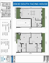 20 X 30 Square Feet House Plan Awesome South Facing Floor Beautiful 20x30 Home South Facing House 20x30 House Plans 20x40 House Plans