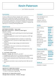 Software Engineer Resume Example Software Engineer Resume Examples Best Resume Template