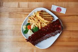 I don't eat at boston pizza very often, but when i do i always get the cactus cut potatoes. Ribs