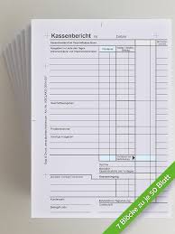 Die formulare werden von experten erstellt und regelmäßig an das aktuelle mietrecht angepasst. Kassenbericht Im Din A6 Block Zu Je 50 Blatt Www Abstreichkarten De