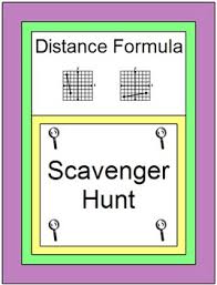 Distance Formula Scavenger Hunt 20 Problems With 20 Task Cards Distance Formula Task Cards Algebra Coloring Activities