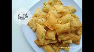 Jun 12, 2021 · baca juga: Resep Cara Membuat Keripik Bawang Renyah Bergelembung Youtube