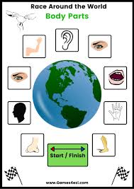 If you're looking for a worksheet to help your little one recognize and write simple words that relate to the human body, you've come to the right place! Body Parts Worksheets Games4esl