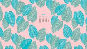 Our range of vibrant teal wallpapers add the perfect pop of colour to any room. May 2021 Wallpaper Calendars 30 Free Cute And Colorful Options