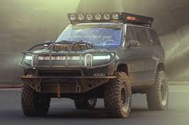 Rivian R1s Off Road Mods Keep Up Manly Appearances Man Of Many Offroad Overland Truck Offroad Vehicles