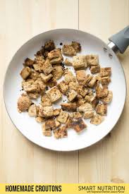 Homemade Croutons In A Frying Pan Video Recipe In 2020 Croutons Homemade Cake Recipes Easy Homemade Easy Cake Recipes