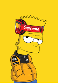 All wallpapers provide high quality guarantee. Afbeeldingsresultaat Voor Supreme Wallpapers Bart Supreme Wallpaper Supreme Art Bart Simpson Art