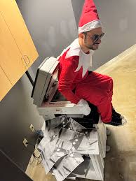 We should have known. But to be honest, this is about how hard Grunt  normally works. Has your Elf