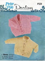 They're just so tiny and cute, and they're done in no time flat! Vintage Baby Knitting Pattern Cardigans Sweaters 12 22 Premature To 2 Years Lace Pretty Instant Download Pdf Dk Light Worsted 8 Ply Craft Supplies Tools Sewing Fiber Vadel Com