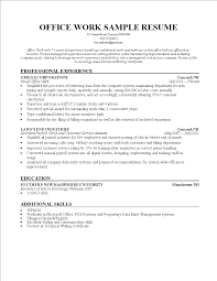 office clerk cv sample templates at