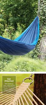 The classic woven design with a coordinating pillow provides extra comfort, calling your name every time you feel a warm, gentle breeze. Garden Treasures Brown Rope Hammock In The Hammocks Department At Lowes Com