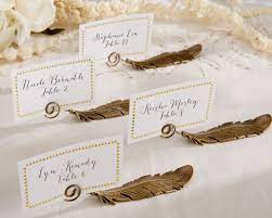 You can customize each place card with your guest's name and you can even add your own design or images to most of our styles to make for a truly unique product. Kate Aspen Place Card Holders Place Card Holders Wedding Wedding Place Cards