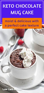 Keto Chocolate Mug Cake Keto Chocolate Mug Cake Single Serve Cake Sugar Free Chocolate Cake