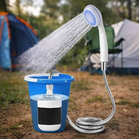TECNOJOHN | 🚿 _*DUCHA PORTÁTIL RECARGABLE*_ 🚿 📌 SISTEMA DE BOMBA DE AGUA  SUMERGIBLE 💧 📌 MANGUERA FLEXIBLE CON REGADERA TIPO DUCHA 🚿 📌 IDEAL  PARA... | Instagram
