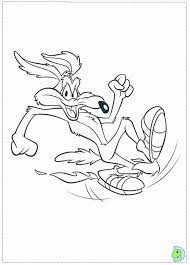 Rendered in ink on 7.5 x 10 inches bristol board. Wile E Coyote Coloring Page Coloring Home