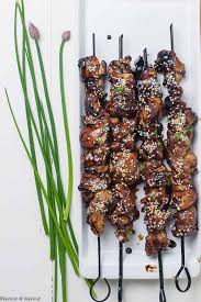 Easy Japanese Chicken Yakitori Skewers Flavour And Savour Recipe Japanese Chicken Yakitori Skewers Japanese Street Food