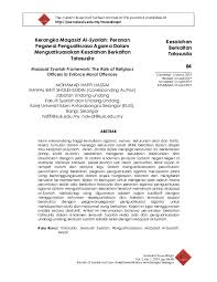 Check spelling or type a new query. Pdf Maqasid Syariah Framework The Role Of Religious Officers To Enforce Moral Offences Fifi Kuis Academia Edu