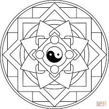And you can freely use images for your personal blog! Mandala Con Yin Yang Super Coloring Mandala Coloring Pages Mandala Coloring Mandala Pattern