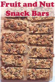 Don't want to spend all your money on snack bars? Fruit And Nut Snack Bars Neils Healthy Meals
