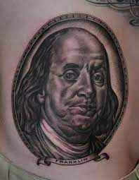 Benjamin franklin tattoos are real popular, especially in the states. Benjamin Franklin Tattoo Tattoo Shading Tattoos Portrait Tattoo