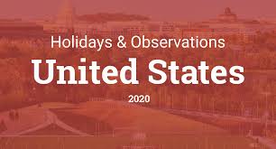 All information on is post office open tomorrow, postal holidays so in this article, we will discuss on usps holidays 2020 because there are some public holidays christmas day: Holidays And Observances In United States In 2020