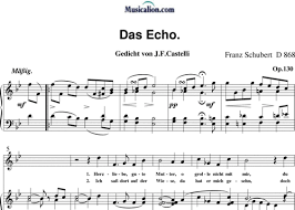 Das Echo (D. 868 Op. 130)