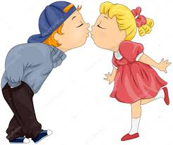 Fotos De Dibujo Animado De Beso De Stock Dibujo Animado De Beso Imagenes Libres De Derechos Depositphotos