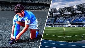 It's about two hours south of rome, on the coast on the northern edge of the bay of naples, one of the most beautiful bays in italy. Diego Maradona Napoli Will Rename San Paolo Stadium To Diego Armando Maradona Football News Sky Sports