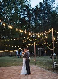 33 Romantic Backyard Wedding Decor Ideas On A Budget 33 Backyard Wedding Decorations Wedding Backyard Reception Dance Floor Wedding