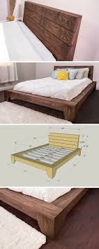 Build Yourself This Beautiful Platform Bed And You Re Sure To Have Sweet Dreams It Offers A Sophisticated Styl Kendin Yap Ev Kendin Yap Ev Dekorasyonu Karyola
