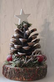 Pinecone Tree Weihnachtszeit Basteln Basteln Weihnachten Weihnachten