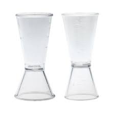 Details About 2pcs Pc Coffee Jigger Measuring Wine Cup Bar Tool Cocktail Party Supply