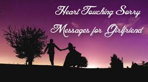 Heart Touching Sorry Messages For Girlfriend heart touching sorry messages for