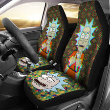 Ghim Tren Rick And Morty Car Seat Covers