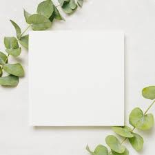 Download Leaves Twigs On The Corner Of White Wedding Card Against Backdrop For Free Fony Besplatno Svadebnye Otkrytki Cvetochnye Priglasheniya