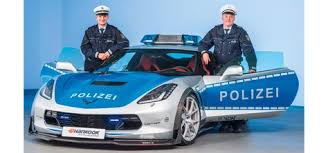 Chevrolet Corvette C7 Stingray In Polizeiuniform Polizei Polizeiwagen Polizeiautos