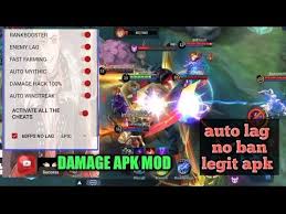Apk Mod Hack Damage Auto Lag Auto Surrender Mod Mobile Legends Hacks