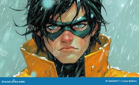 Robin Superhero Stock Illustrations