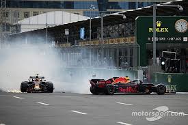 Jun 06, 2021 · sergio perez won a dramatic azerbaijan grand prix after max verstappen crashed out from the lead with just five laps remaining following a horror tyre failure and lewis hamilton threw away second. Ricciardo Red Bull S Handling Of Baku Crash A Factor In Exit