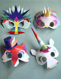 Great mask selection for prom, formals and balls. 12 Fun And Creative Diy Masks For Kids