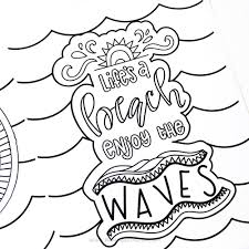 You could even frame this one when you are done and add it as art to a room in your home. 23 Fun And Free Summer Coloring Pages Printable Crush