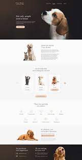 Animal Shelter Website Psd Pinspiry Web Design Projects Web Layout Design Animal Shelter