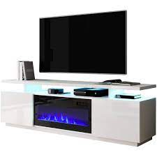 Decor flame media electric fireplace for tvs up to 55. Eva Kbl Electric Fireplace Modern 71 Tv Stand Walmart Com Walmart Com