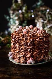 Christmas Chocolate Cake With Cranberries Sweet Recipes Desserts Tasty Baking Christmas Chocolate