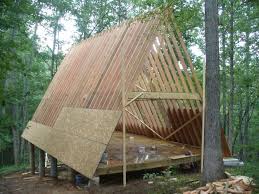 20x32 A Frame Cabin Central Ky Mit Bildern Haus Selber Bauen Dreieckiges Haus Design Fur Zuhause