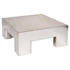 Vanguard Parsons Modern Silver Leaf Walnut Block Coffee Table In 2020 Coffee Table Square Living Room Coffee Table Coffee Table