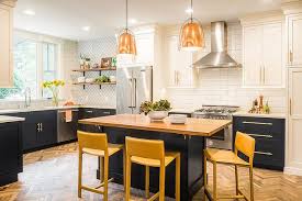 Blue and yellow are complementary colours on the colour wheel. Blue And Yellow Kitchen Design Ideas