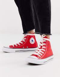 Check spelling or type a new query. Converse Chuck Taylor All Star Baskets Montantes Rouge Rouge From Asos On 21 Buttons