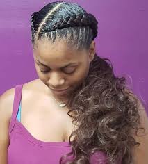 Cornrows are a great option as they create a more detailed and edgy result. 10 Amazing Two French Braids Styles For Black Women